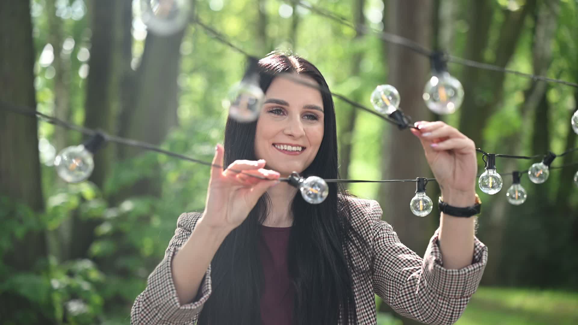 LUMILED Solar Lichterkette für Außen 15M G40 30x LED + 2 Produktbild-Vorschau 7