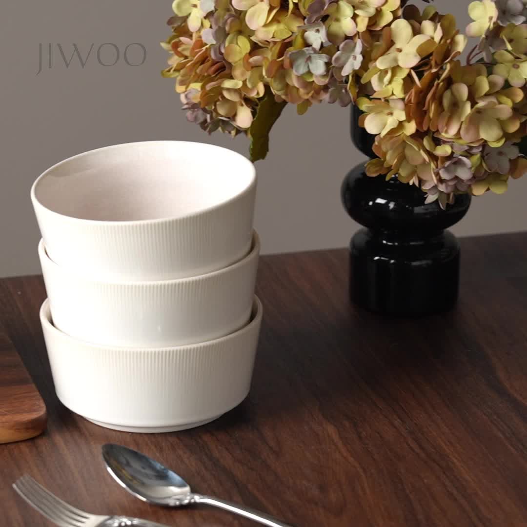 Schale set 4er Ø15,2cm Keramik Frühstücksschale Müslischale Produktbild-Vorschau 7