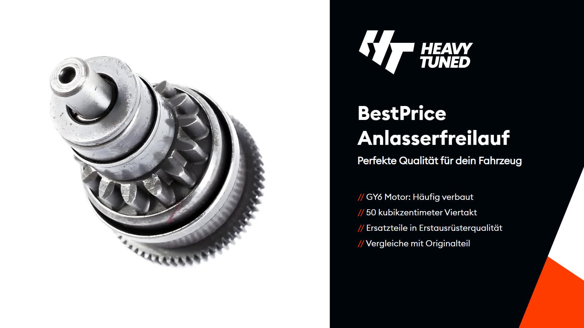 BestPrice Anlasserfreilauf GY6 4-Takt kompatibel mit Produktbild-Vorschau 3