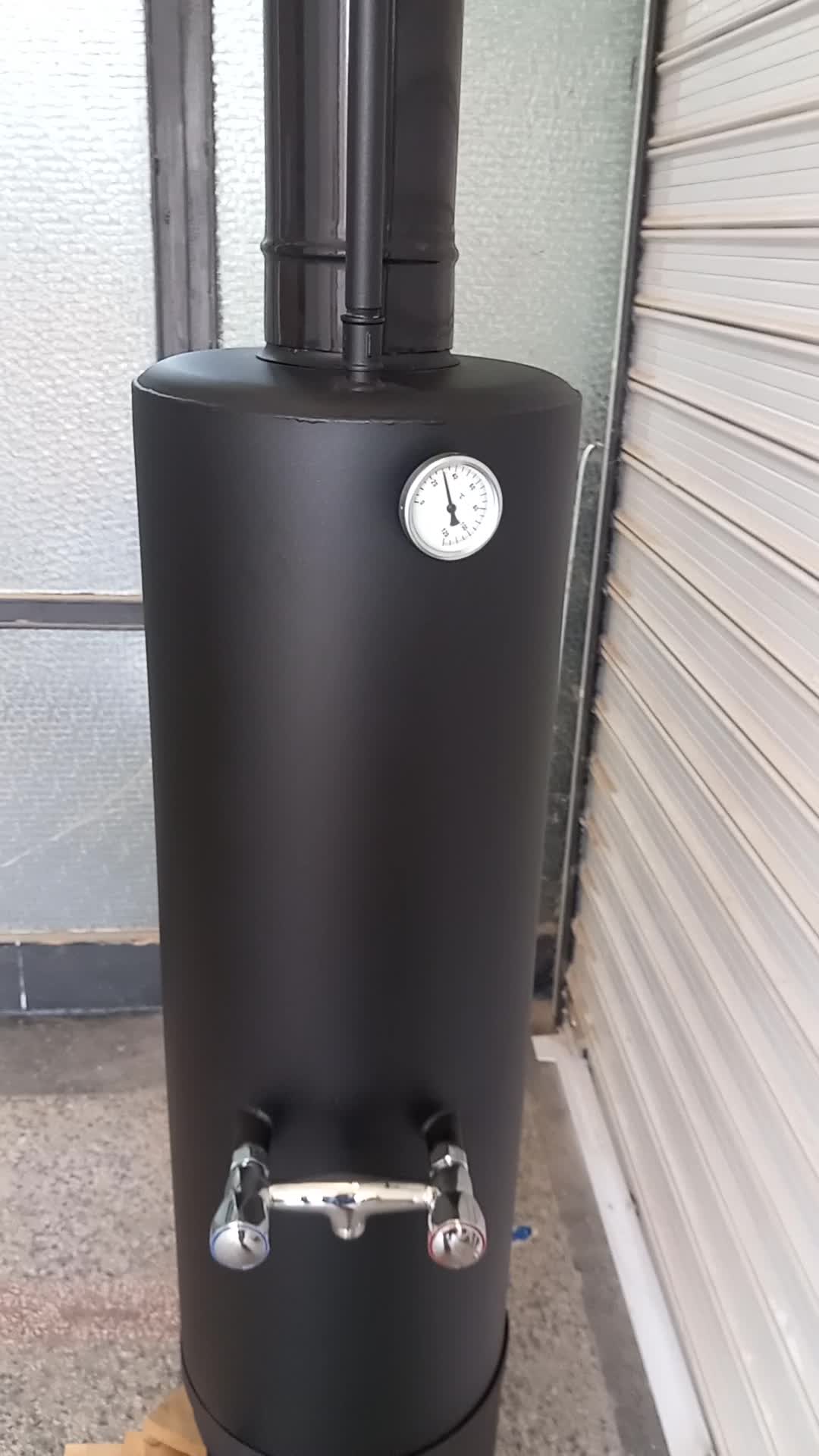 Pooldusche Solardusche Gartendusche Kraftstoff EDELSTAHL Produktbild-Vorschau 7