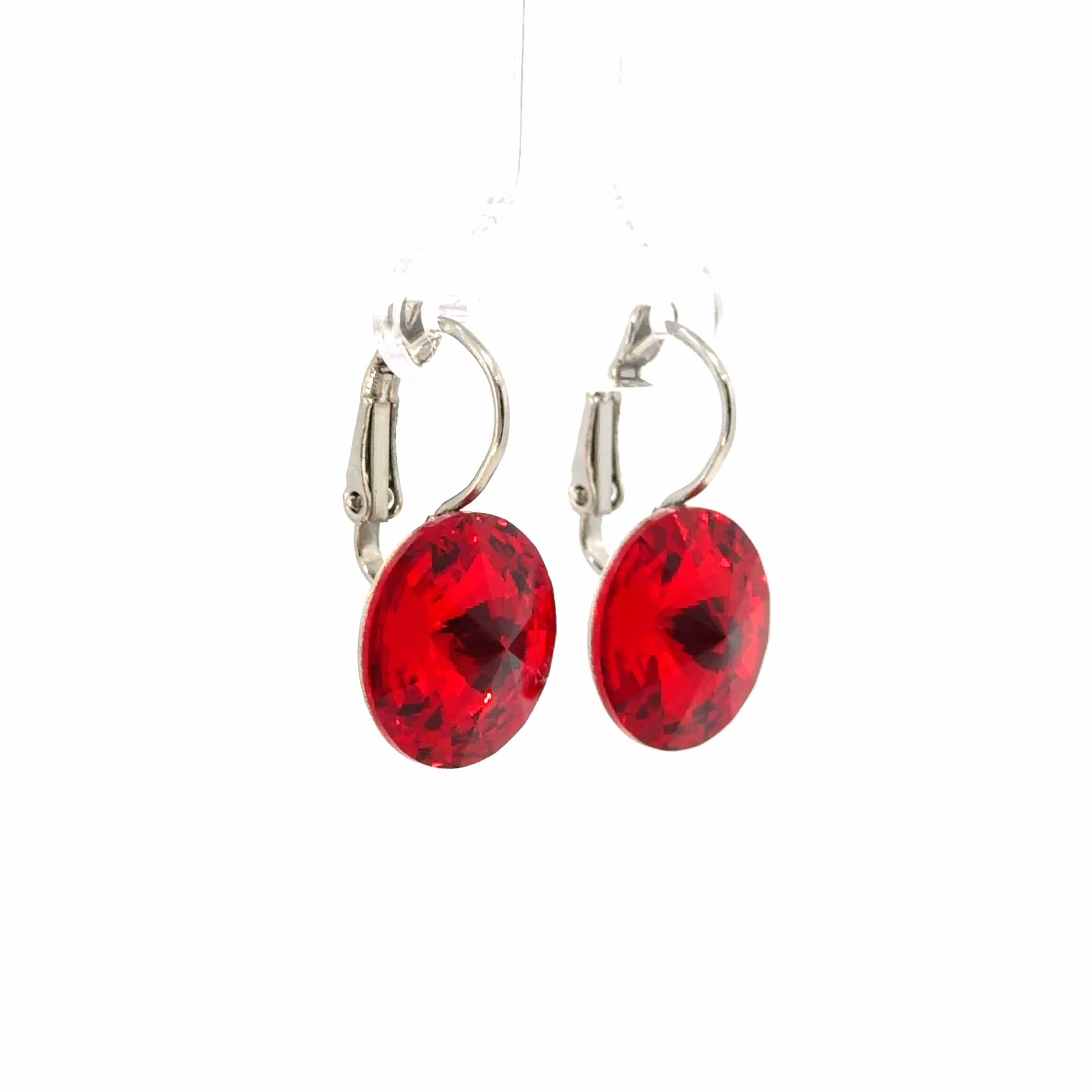 LUISIA® Ohrringe Rivoli mit Kristallen von Swarovski® 14 mm Produktbild-Vorschau 7