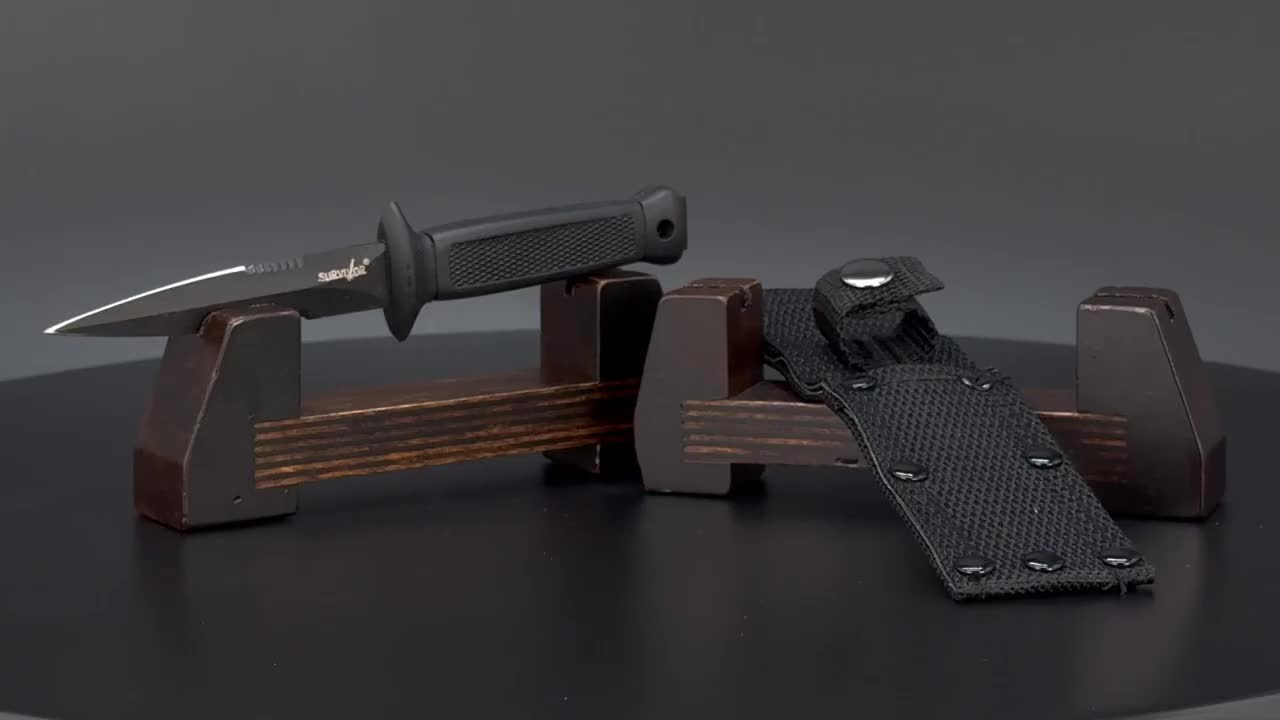 Outdoor Messer, Armeegrün taktische messer mit Holster, für Produktbild-Vorschau 7