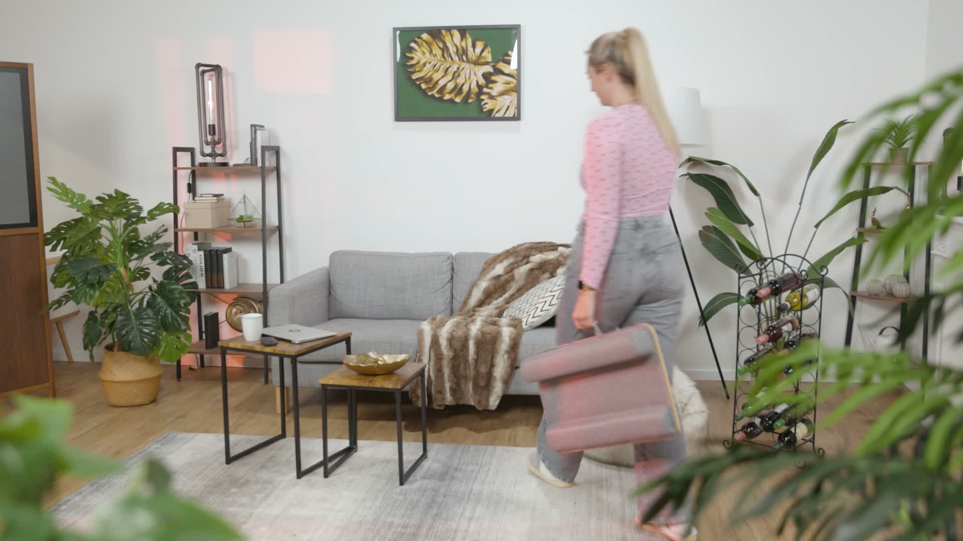 Relaxdays Laptopkissen, Bambus, Handgelenkauflage, Mauspad, Produktbild-Vorschau 7