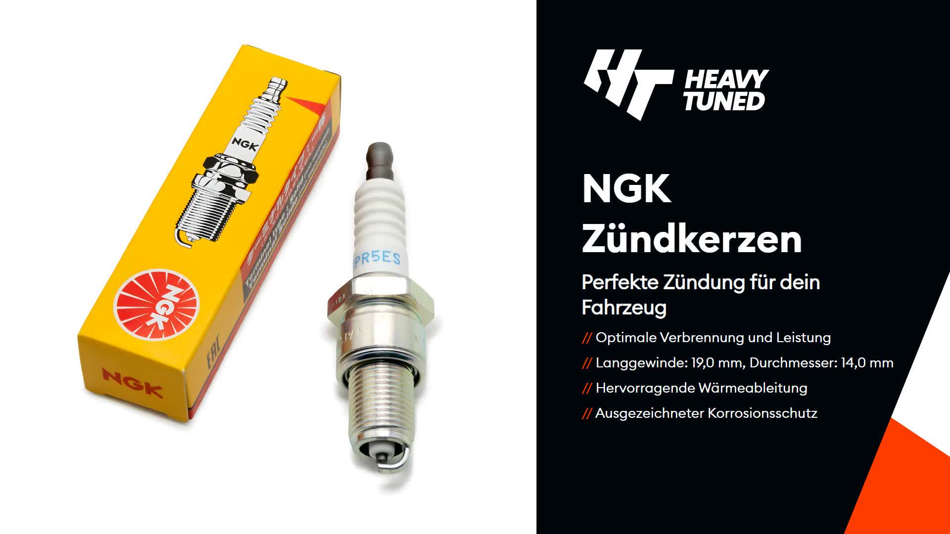 NGK Zündkerze BPR5ES für Produktbild-Vorschau 7