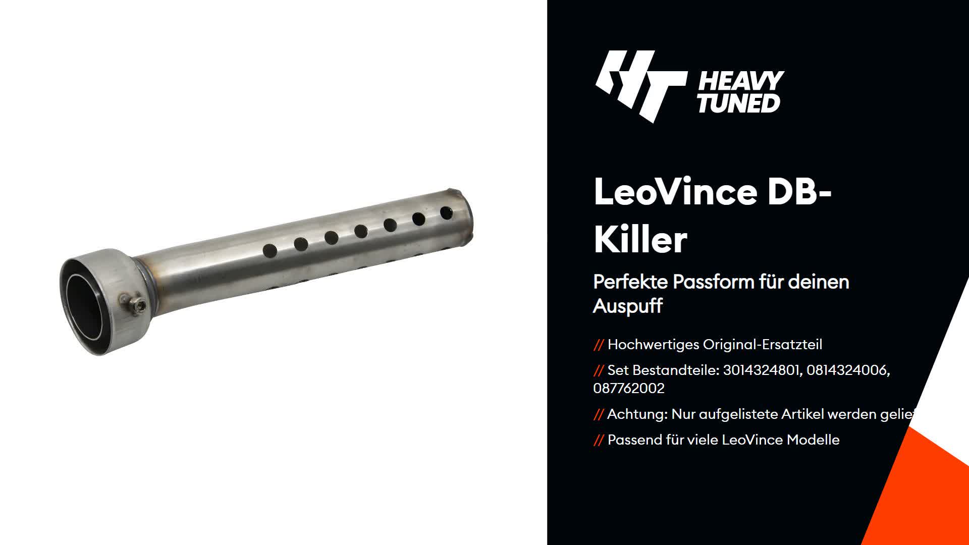 LeoVince DB-Killer kompatibel mit 65 Produktbild-Vorschau 2