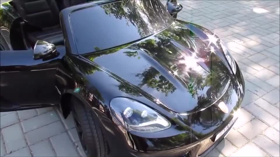 XXL Kinderfahrzeug in schwarz 24V Elektroauto bis 16 km/h Produktbild-Vorschau 7