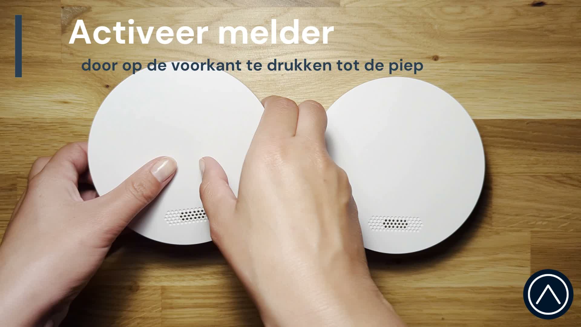 Aroha Link - Koppelbare rookmelder- 2 Set Productafbeelding-voorbeeld 7