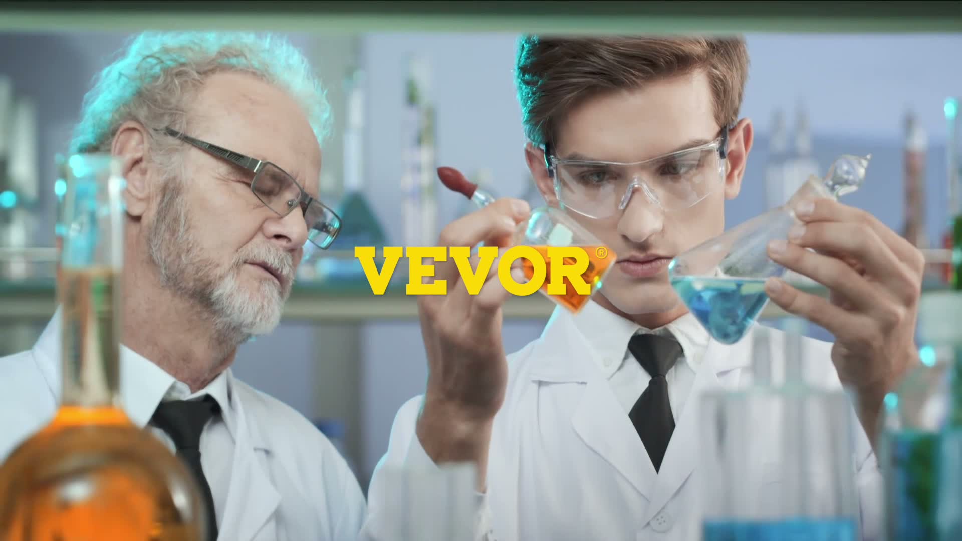 VEVOR SH-2 Magnetrührer mit Heizplatte 180W Magnetic Produktbild-Vorschau 7