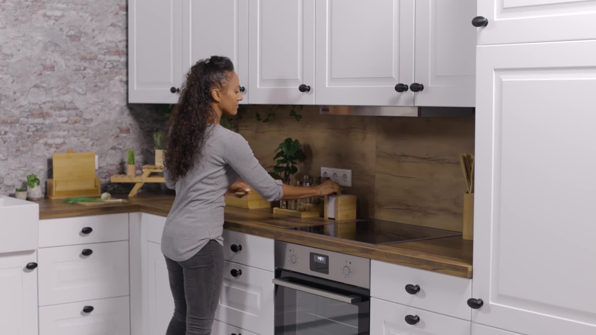 Relaxdays Zettelbox Bambus, Zettelkasten Holz, Notizzettel