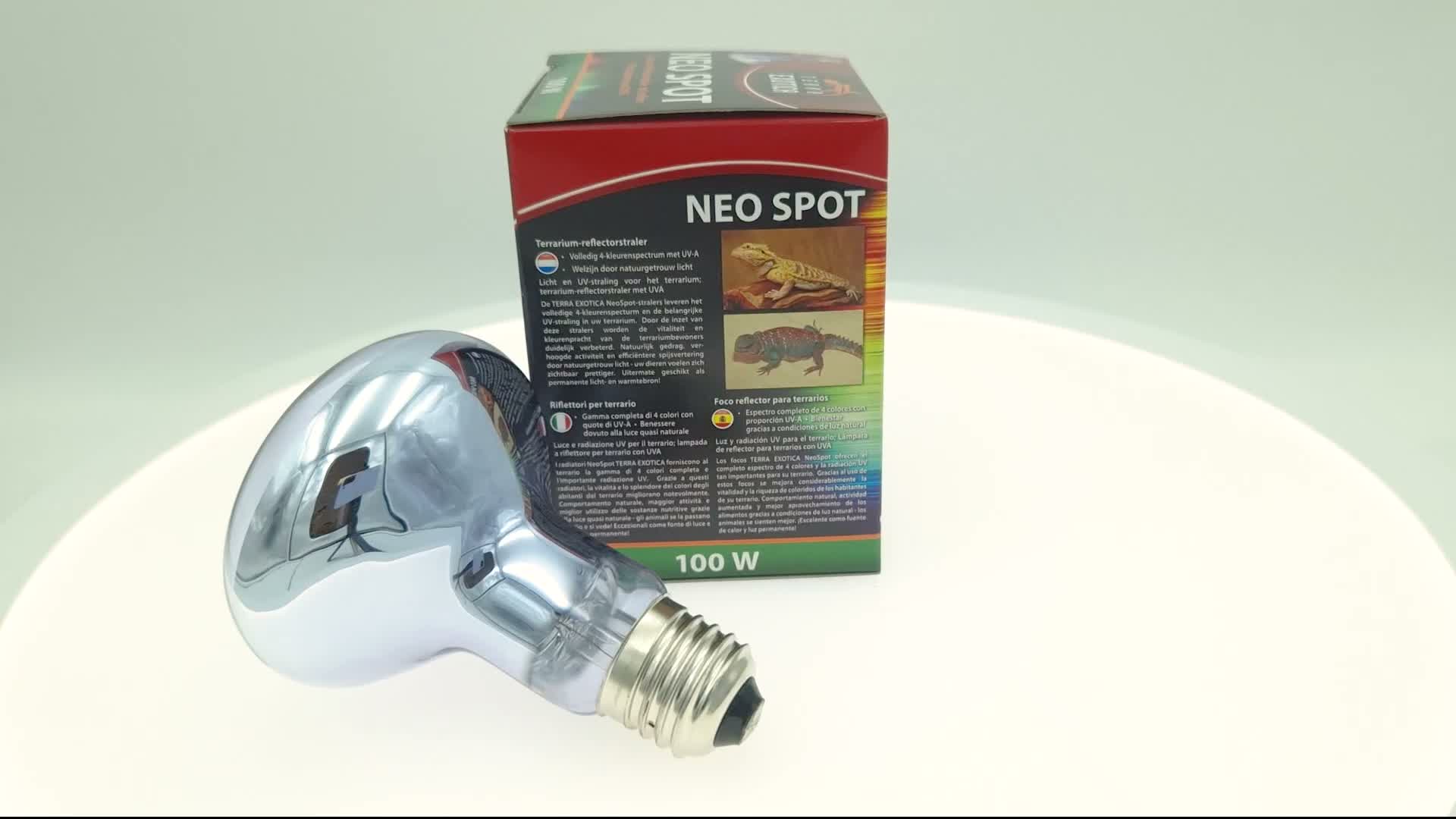 Neo Spot 100 Watt – UV-Reflektorstrahler mit Wärme & Licht Produktbild-Vorschau 7
