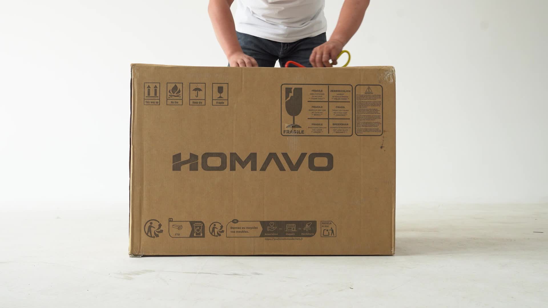 HOMAVO Esszimmerstuhl 2er-Set – Gepolsterte Stühle mit Produktbild-Vorschau 7