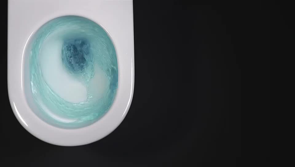 HOROW Spülrandloses WC Toilette, Hänge Toilette inkl. Produktbild-Vorschau 7