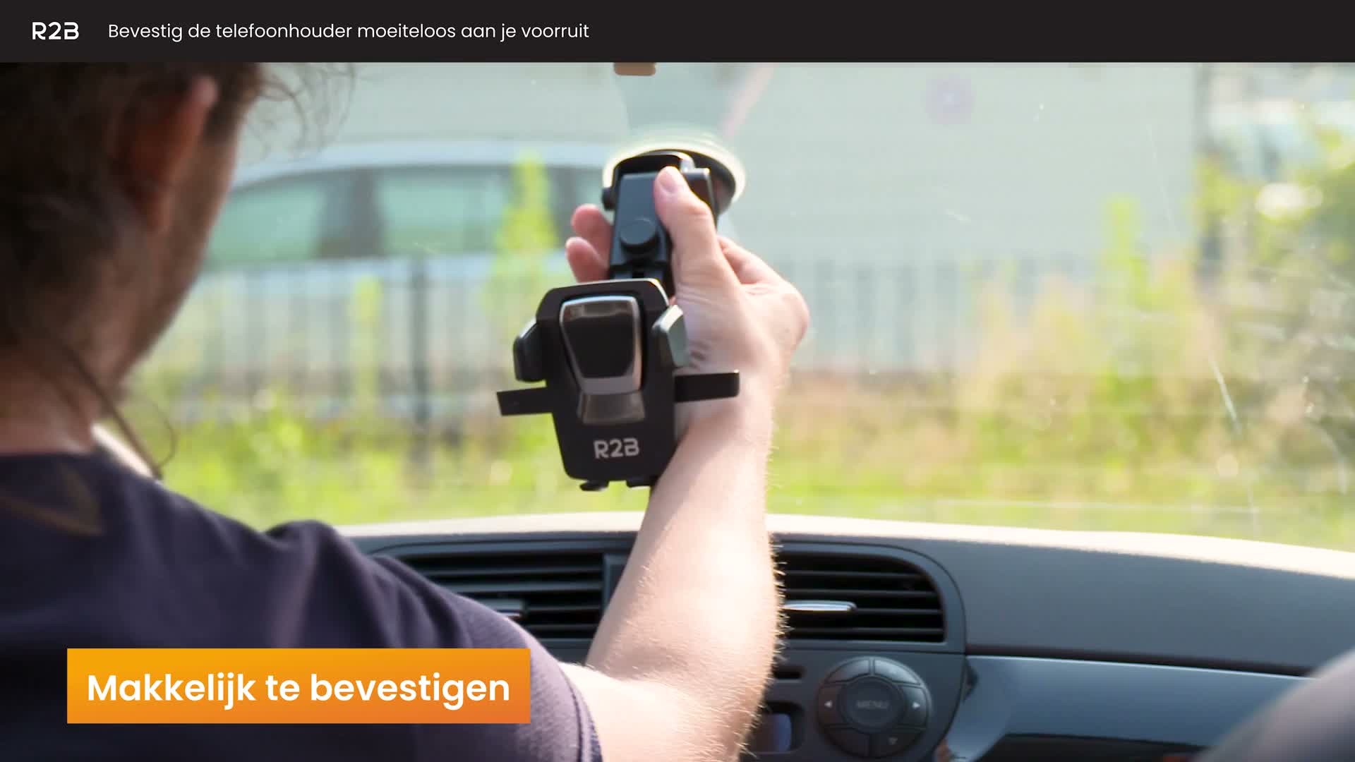R2B Telefoonhouder Auto met Zuignap – Dashboard & Voorruit Productafbeelding-voorbeeld 7