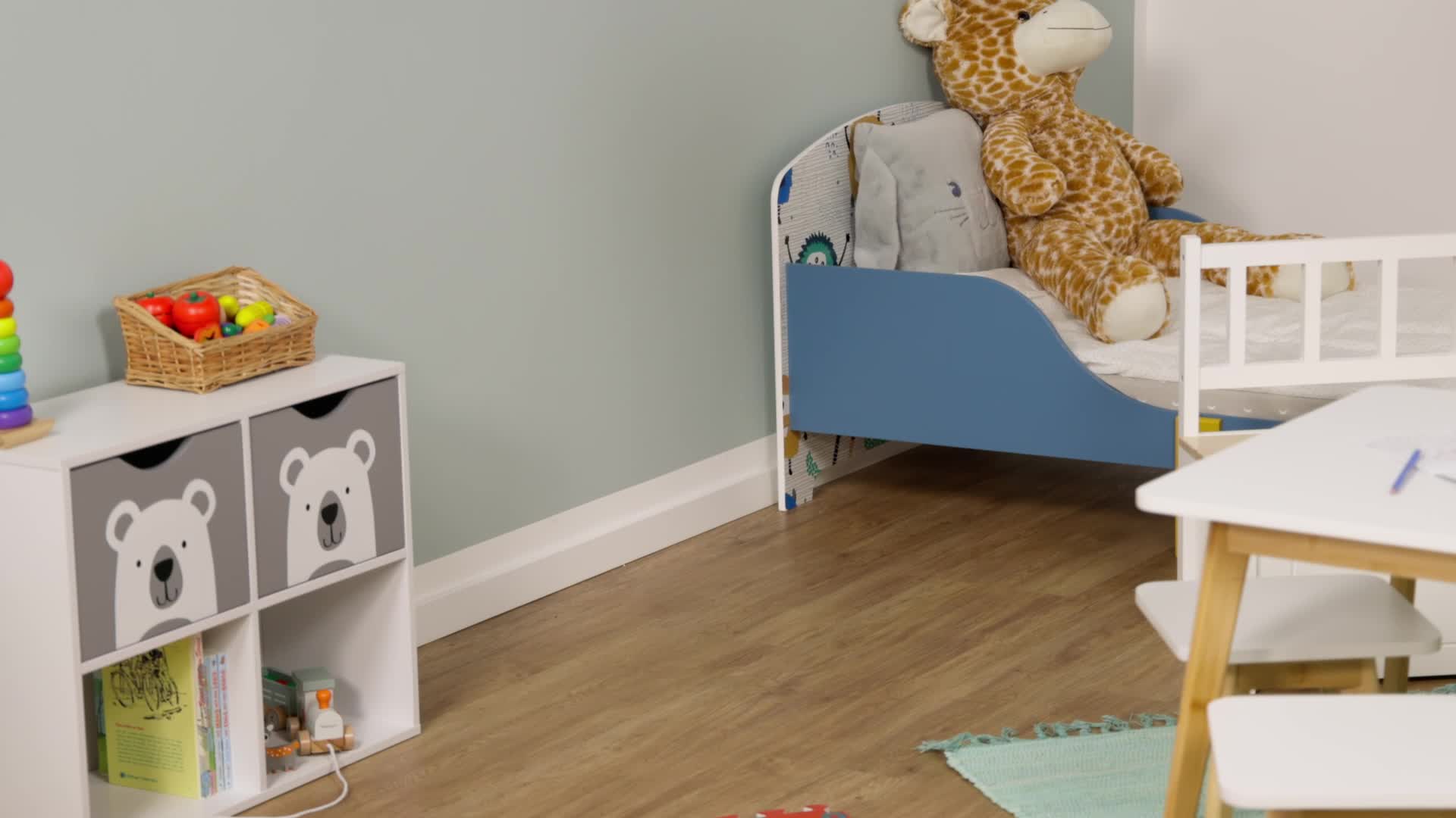 Relaxdays Kinderbank mit Stauraum, Klappdeckel, Produktbild-Vorschau 7
