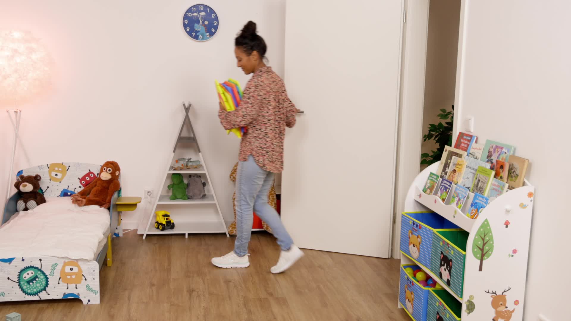 Relaxdays Puzzlematte mit Zahlen, Himmel & Hölle Produktbild-Vorschau 7