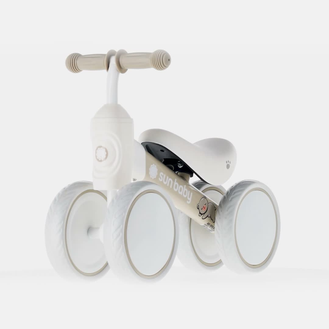Laufräder Laufrad 4 Räder Kinder Laufrad Lauflernfahrrad Produktbild-Vorschau 7