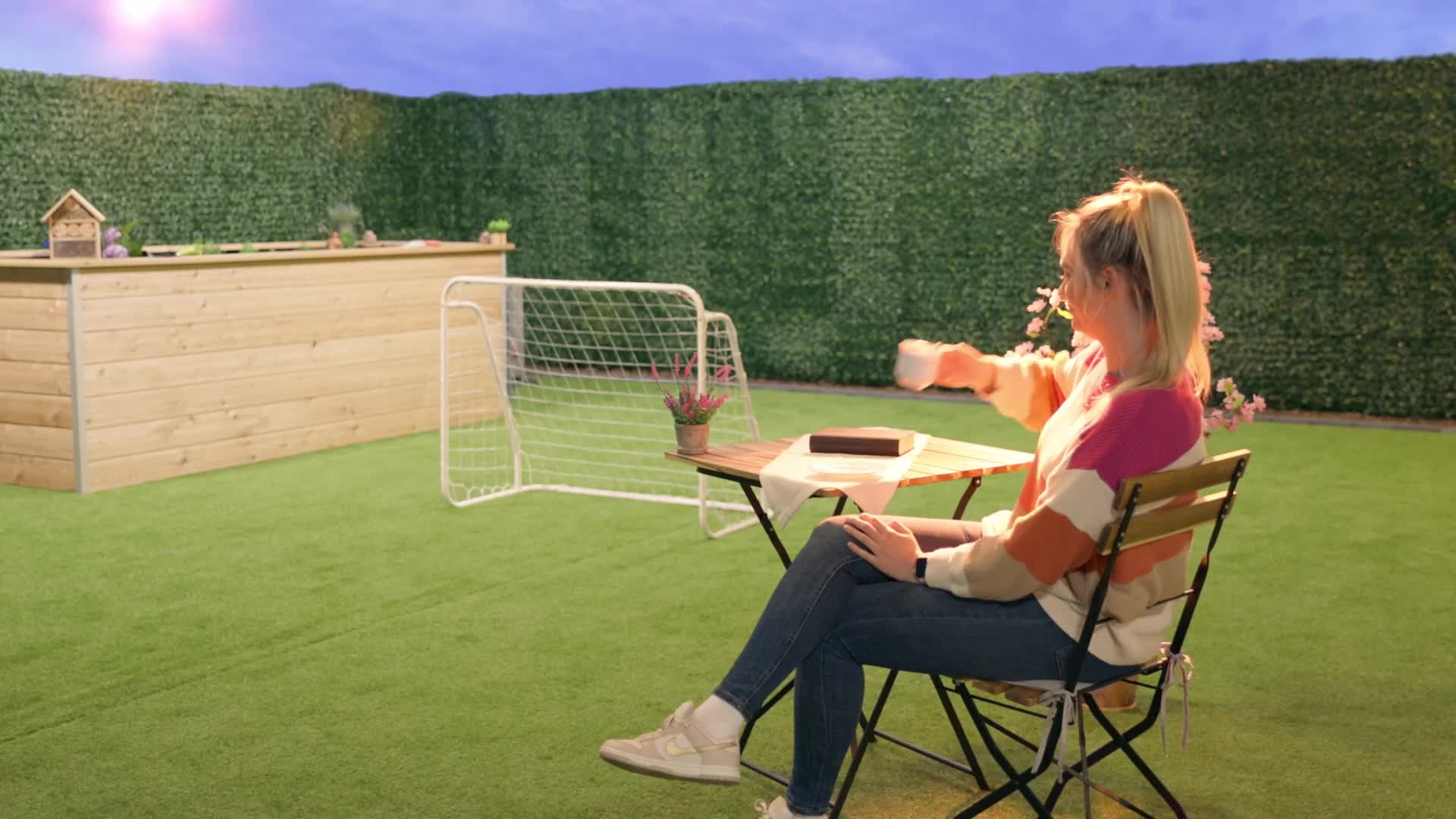 Relaxdays Fußballtor, Kinder & Erwachsene, Übungstor Produktbild-Vorschau 7