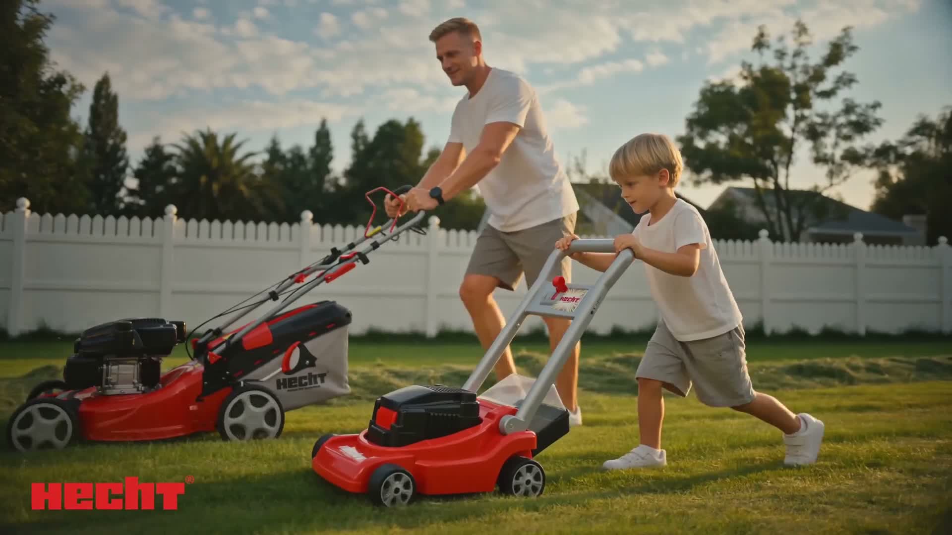 Kinder Rasenmäher Spielzeug HECHT 50437 | Wirbelnde Produktbild-Vorschau 7