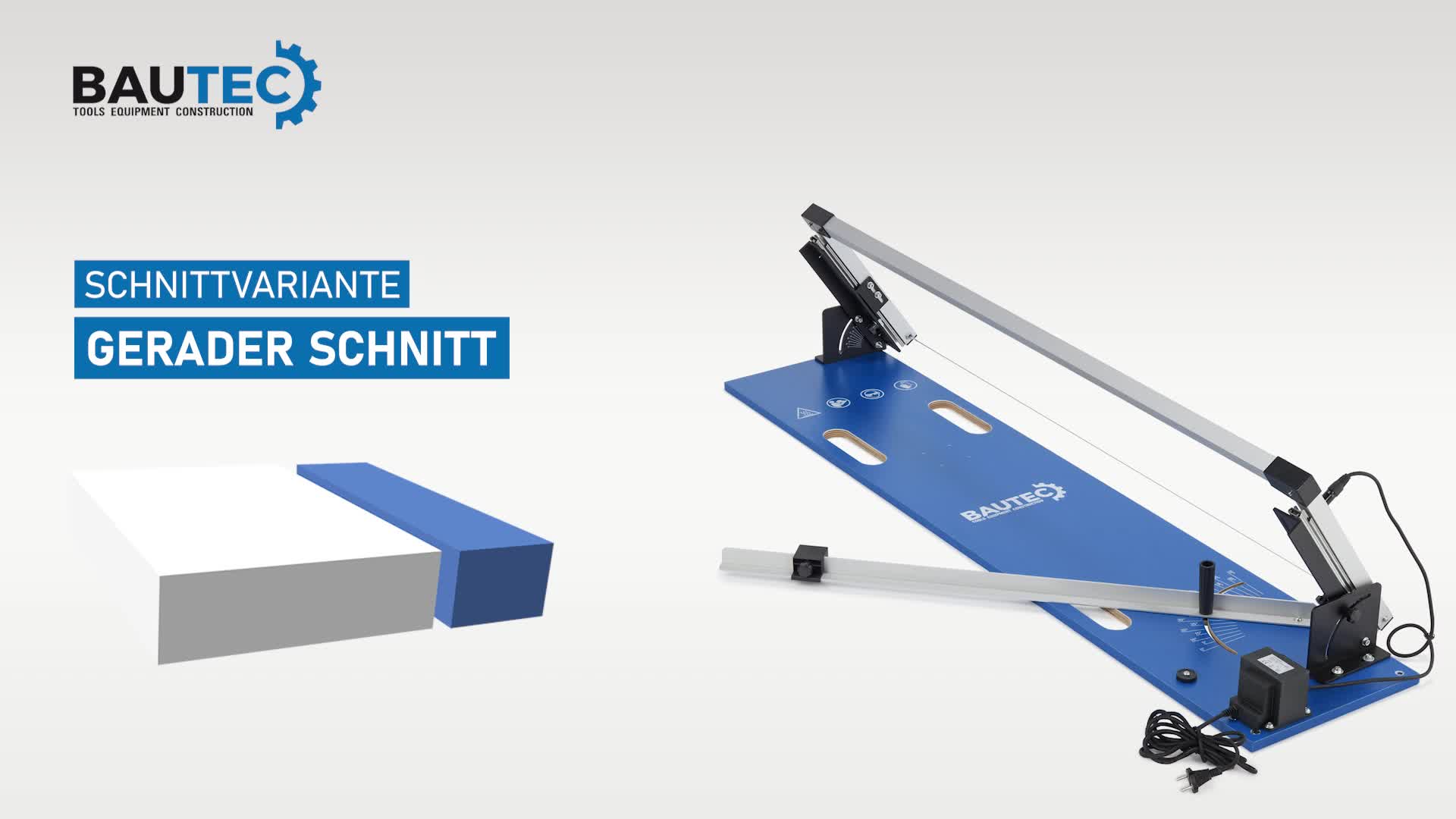 BAUTEC Styroporschneider GAZELLE 2 » Starter-Set inkl. 10 Produktbild-Vorschau 7