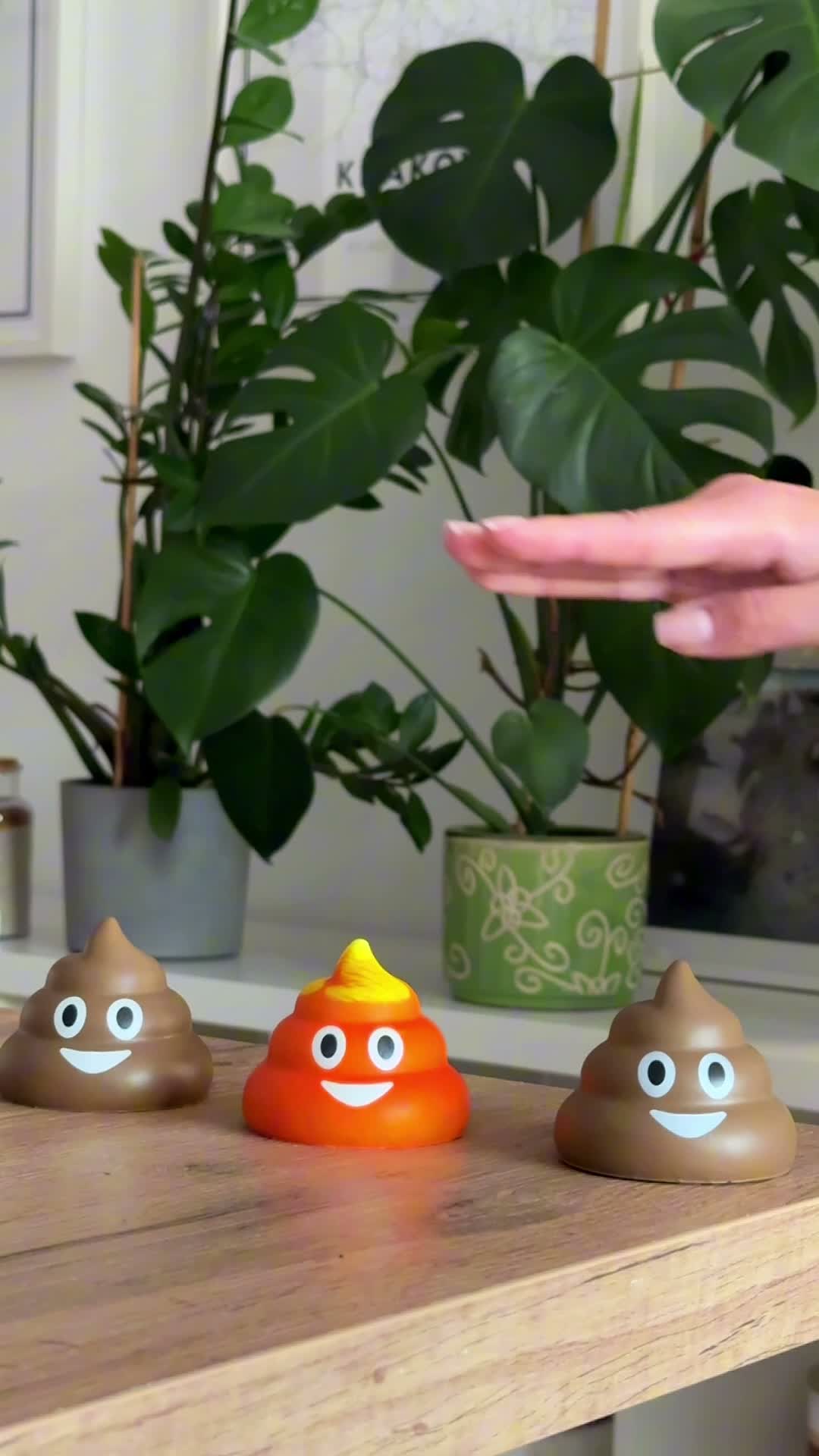 3 Szt Gniotek Kupa Poop Emoji - Normalna - Squishy - Podgląd zdjęcia produktu 4
