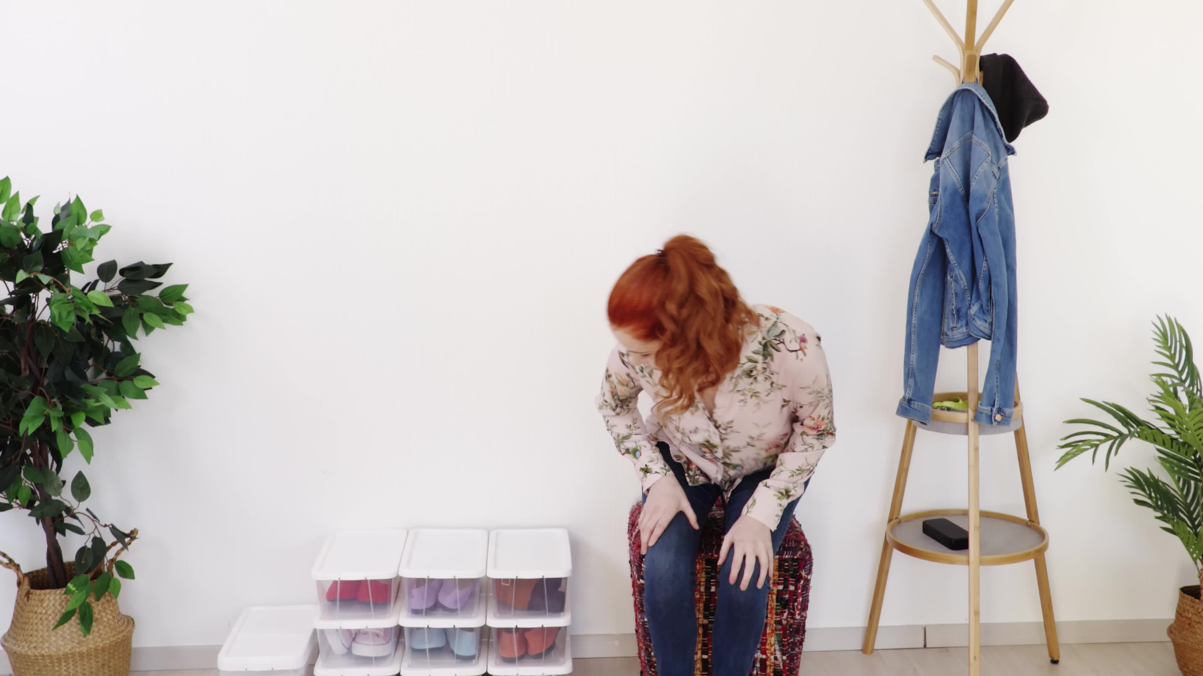 24 x Schuhbox Kunststoff, stapelbar, durchsichtige Produktbild-Vorschau 7
