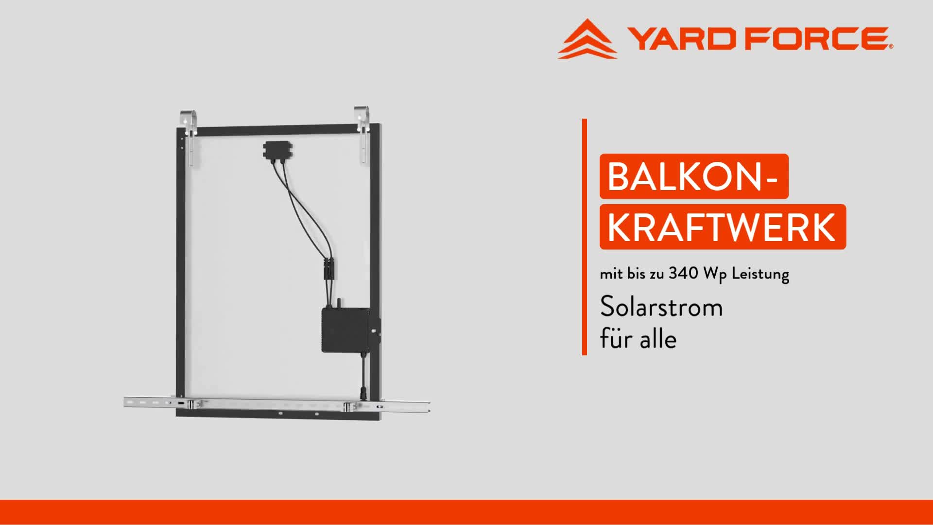 Yardforce Balkonkraftwerk Starter-Set LX SP170S als Produktbild-Vorschau 4