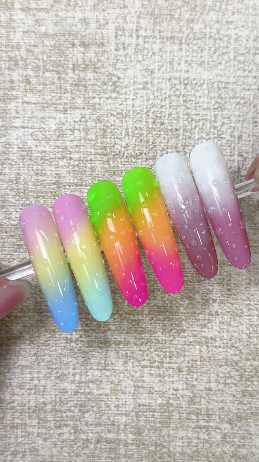 UV Rain Drops SET, toller Wet Look auf deinen Nägeln, Produktbild-Vorschau 4