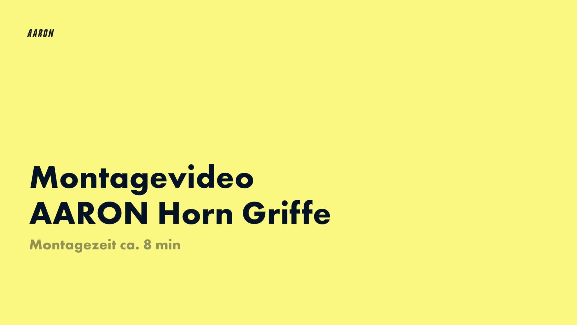 AARON Horn Ergonomische Fahrradgriffe mit Hörnern Schwarz Produktbild-Vorschau 6
