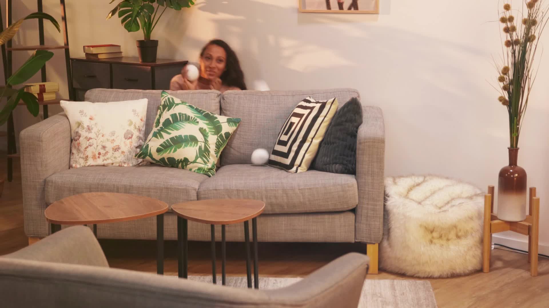 Relaxdays Künstliche Schneebälle, 50 St., Winter Deko, f. Produktbild-Vorschau 7