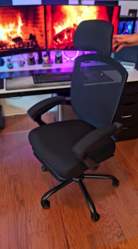 Bürostuhl Ergonomisch - Ein Schreibtischstuhl mit Produktbild-Vorschau 7
