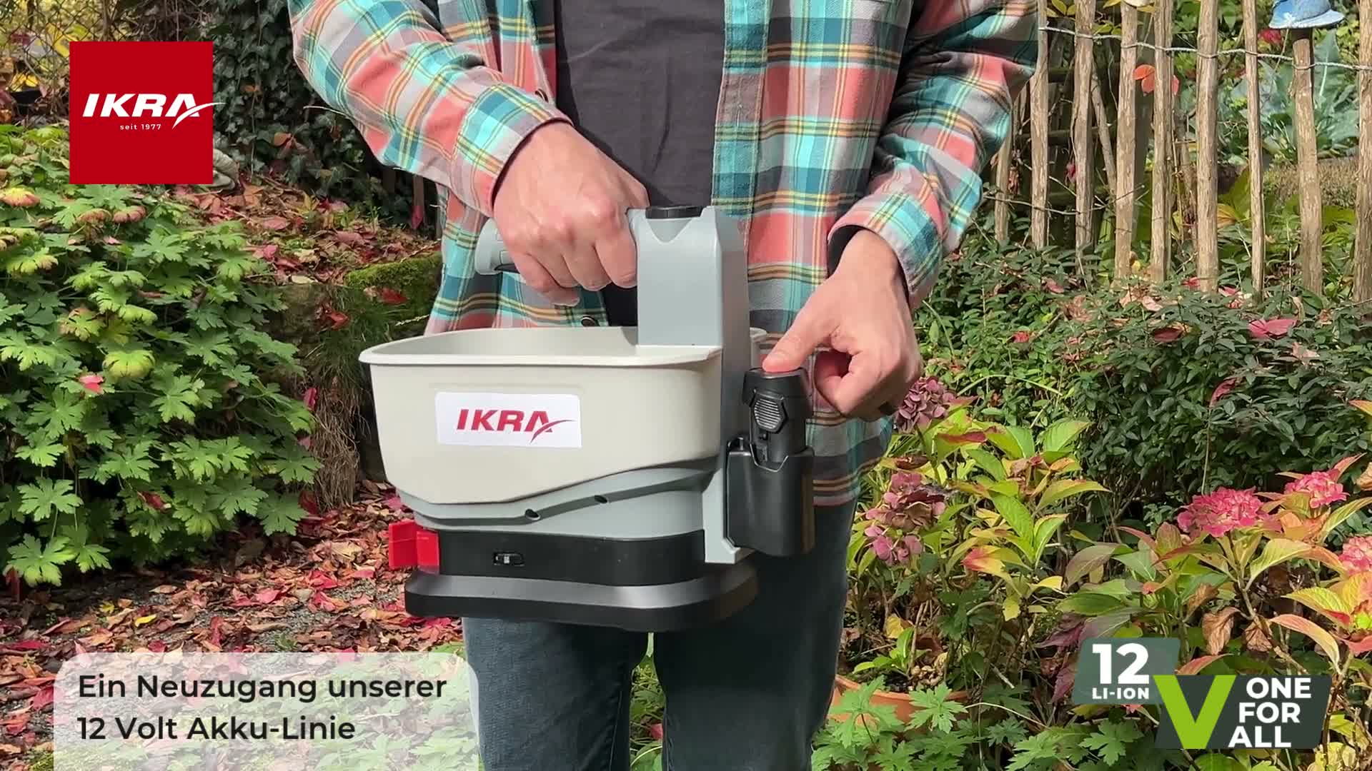 IKRA Akku Handstreuer IAST 12 | 12V | Streubreite bis 5 m | Produktbild-Vorschau 7