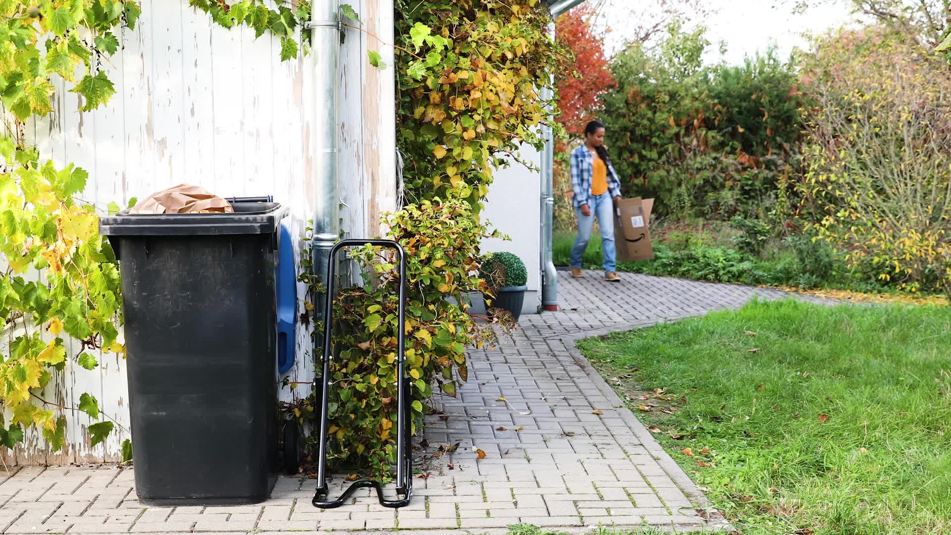Relaxdays Müllpresse Mülltonne, Müllverdichter für Produktbild-Vorschau 7