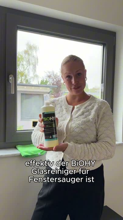 BiOHY Glasreiniger für Fenstersauger + Dosierer, Produktbild-Vorschau 7