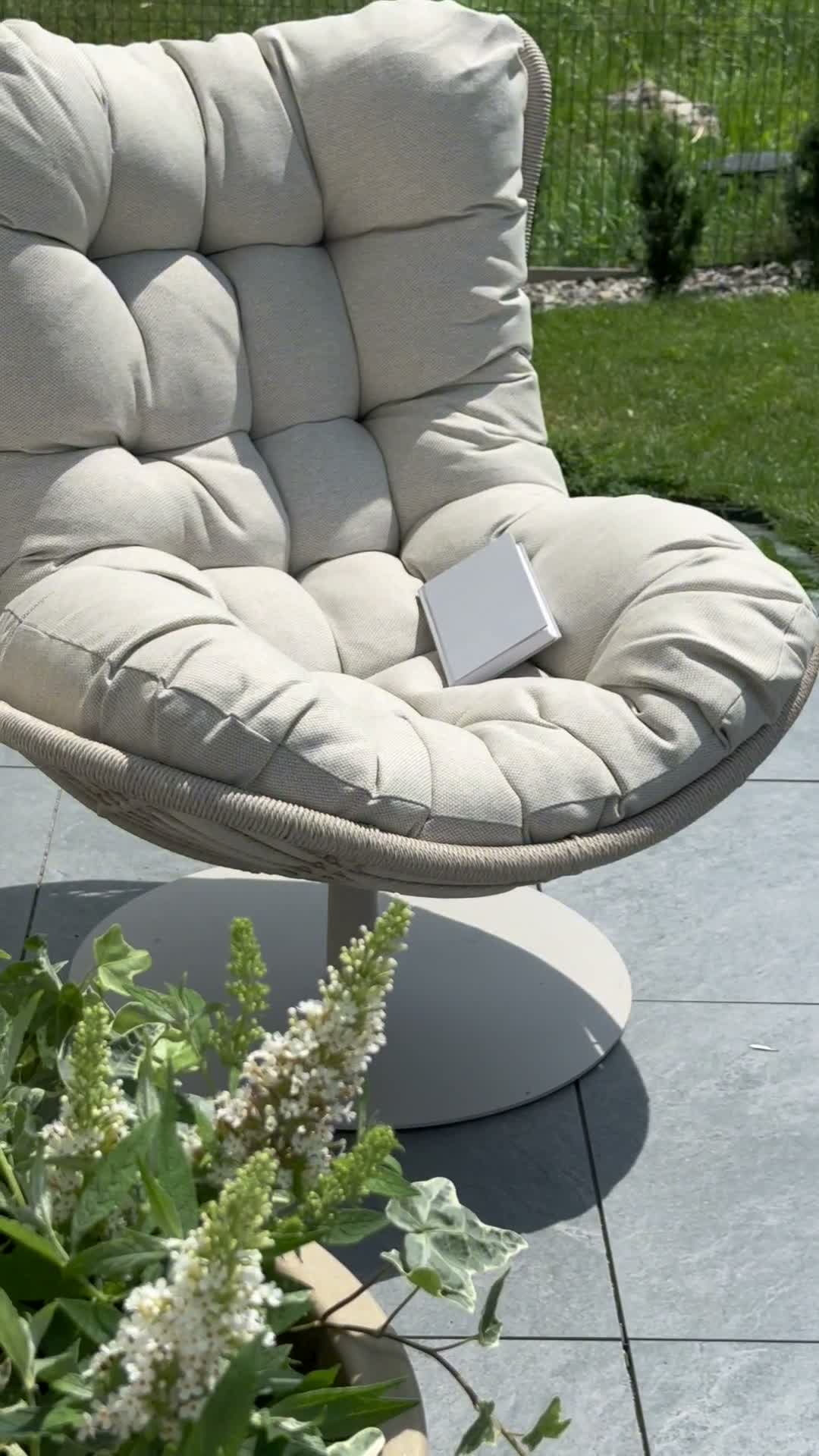di volio Gartensessel SALO - beige, Lounge Sessel aus Produktbild-Vorschau 7