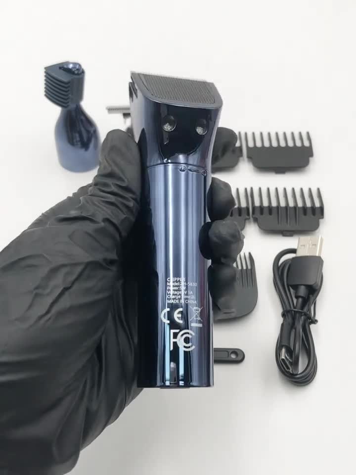 5-in-1 Haarschneider mit Keramikmesser, LCD Barttrimmer, Produktbild-Vorschau 7