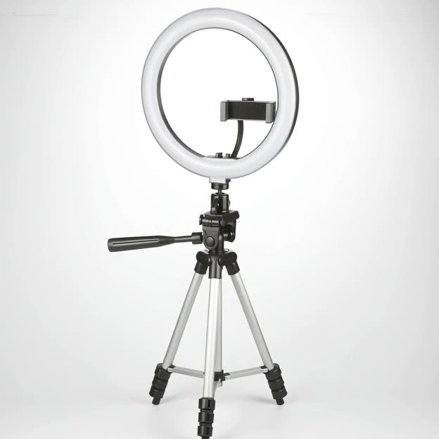 10" 12W LED Ringlicht mit Stativständer und Produktbild-Vorschau 7