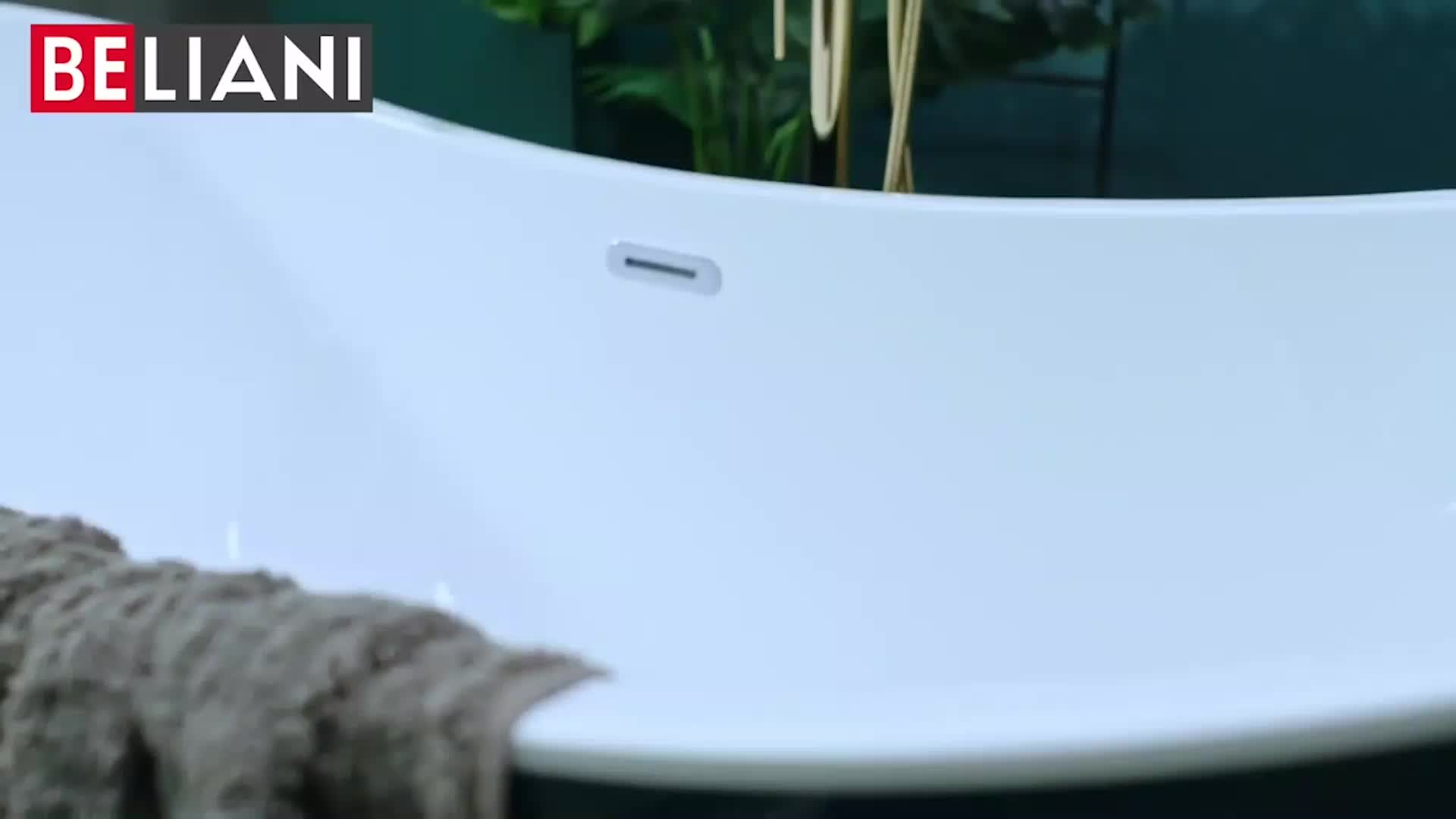 BELIANI 4dílná sada koupelnových doplňků zelená skleněná Náhled obrázku produktu 7