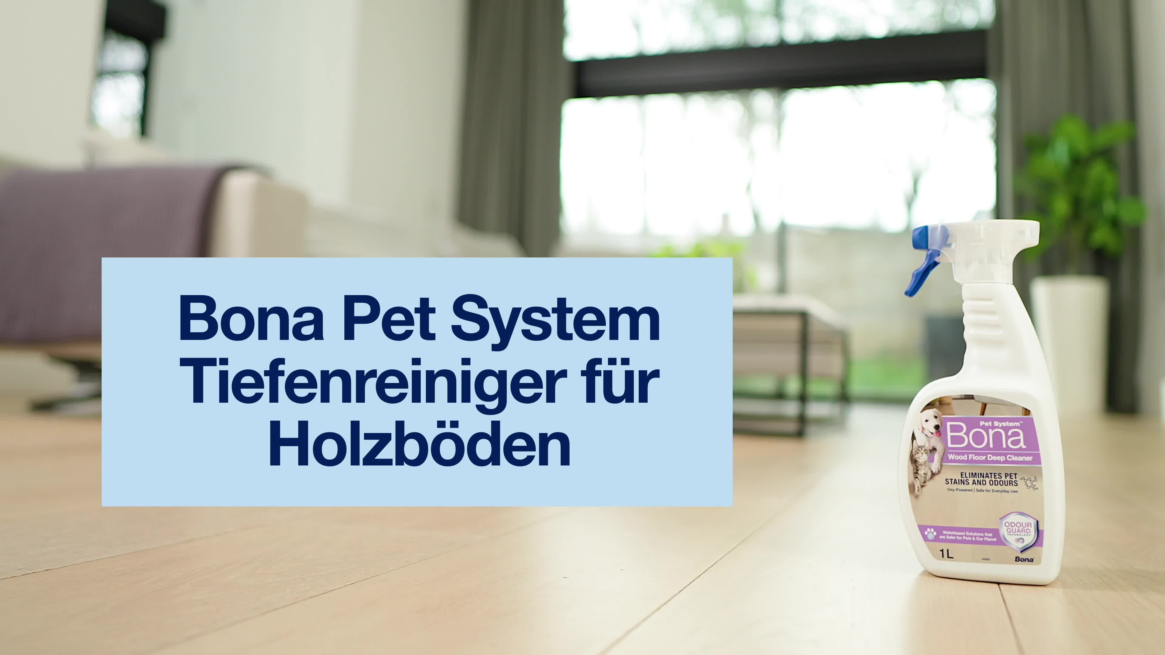 Bona Pet System Tiefenreiniger für Holzböden 1 L, entfernt Produktbild-Vorschau 7
