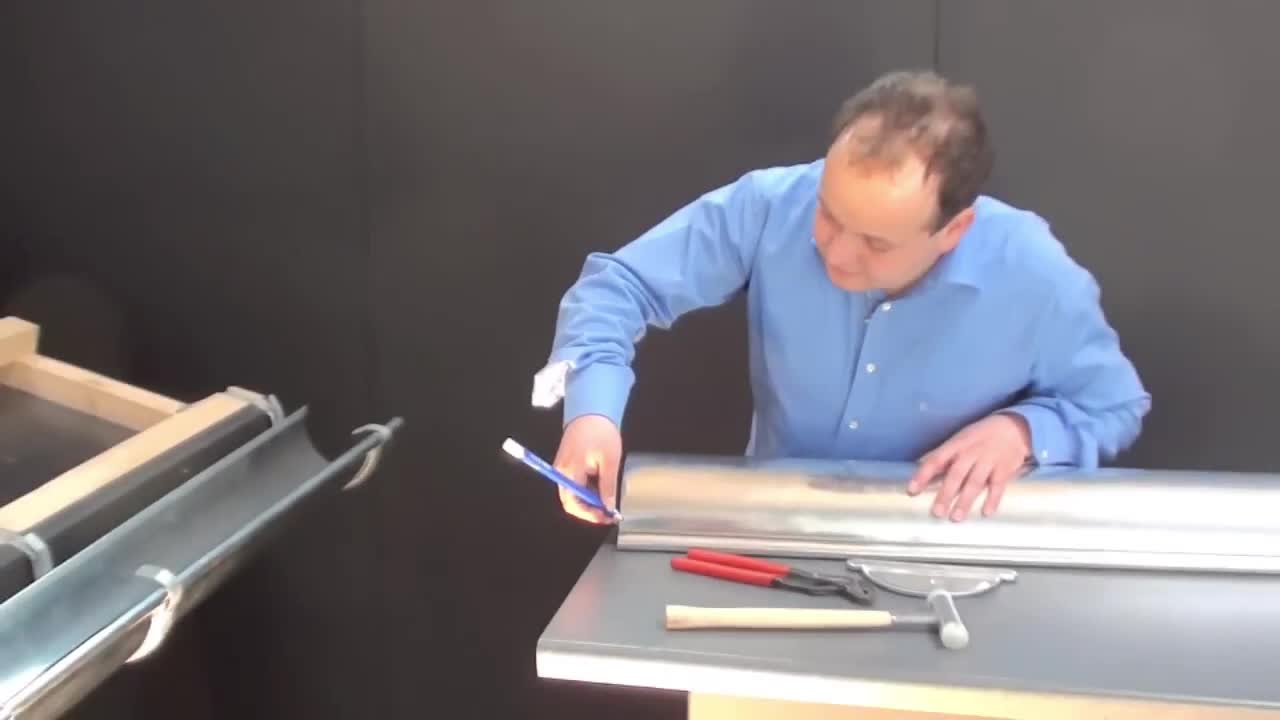 Rinnenboden Größe 8 tlg (105 mm breit ) Bördelboden Produktbild-Vorschau 4