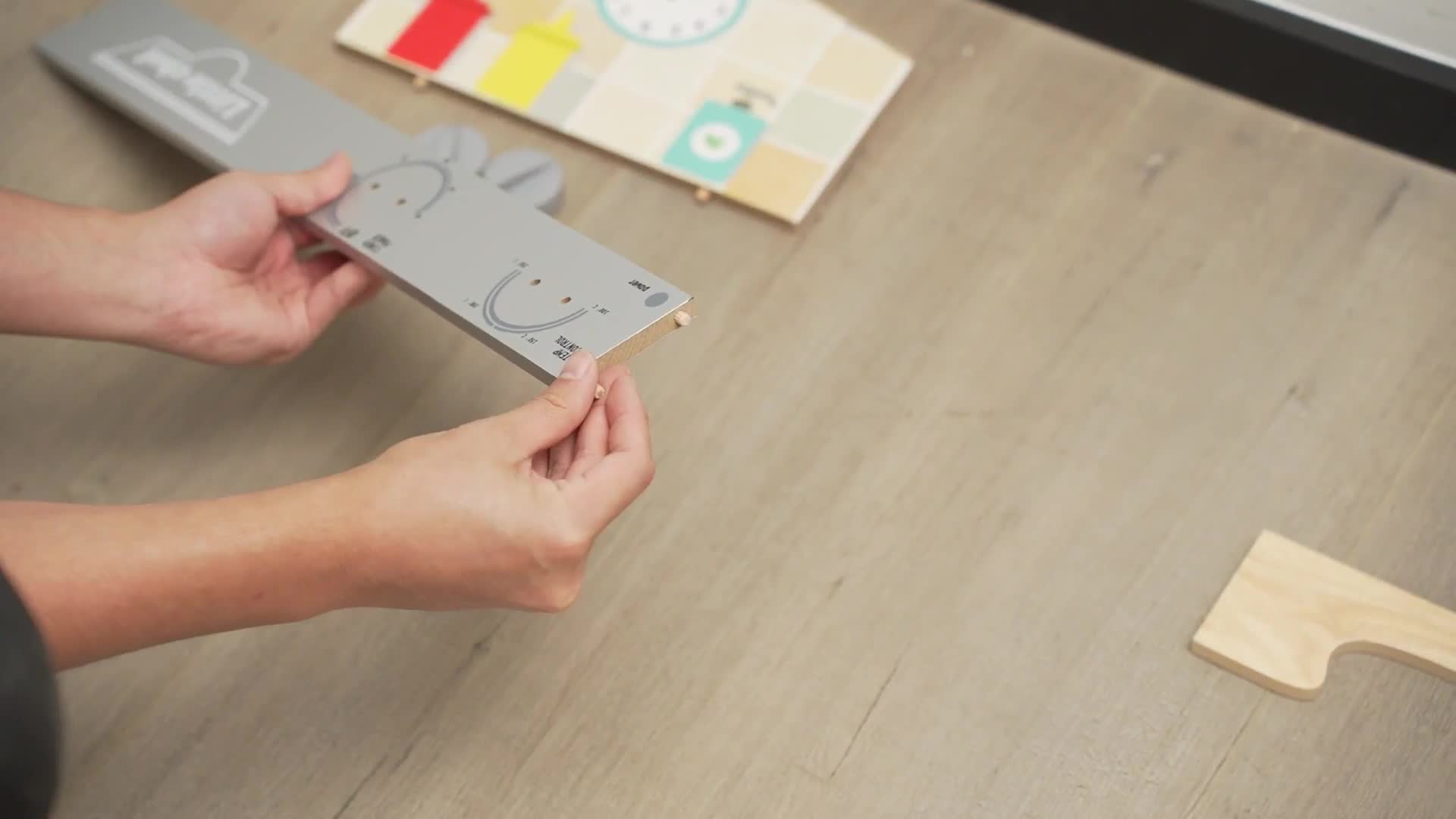 COSTWAY Kinderküche Holz, Kinder Spielküche mit Licht & Produktbild-Vorschau 7