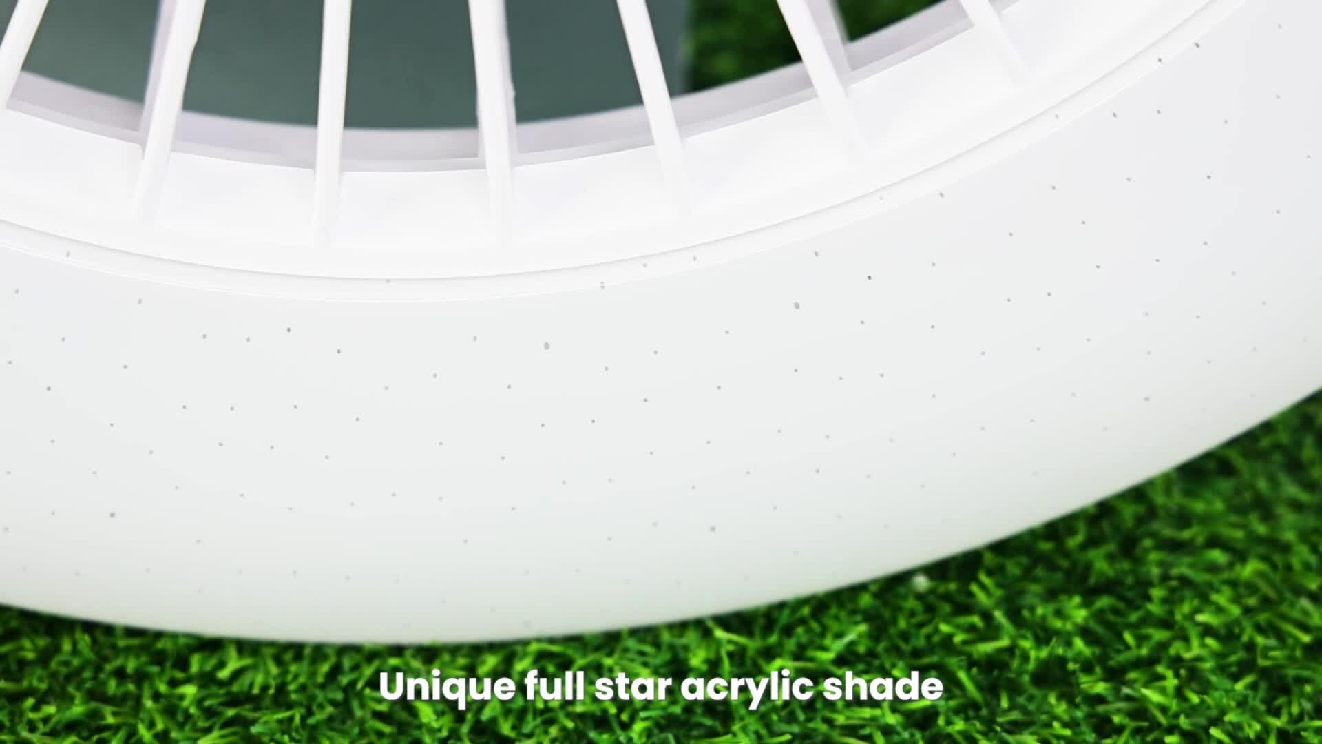 Aigostar Deckenventilator mit LED-Beleuchtung, Produktbild-Vorschau 7