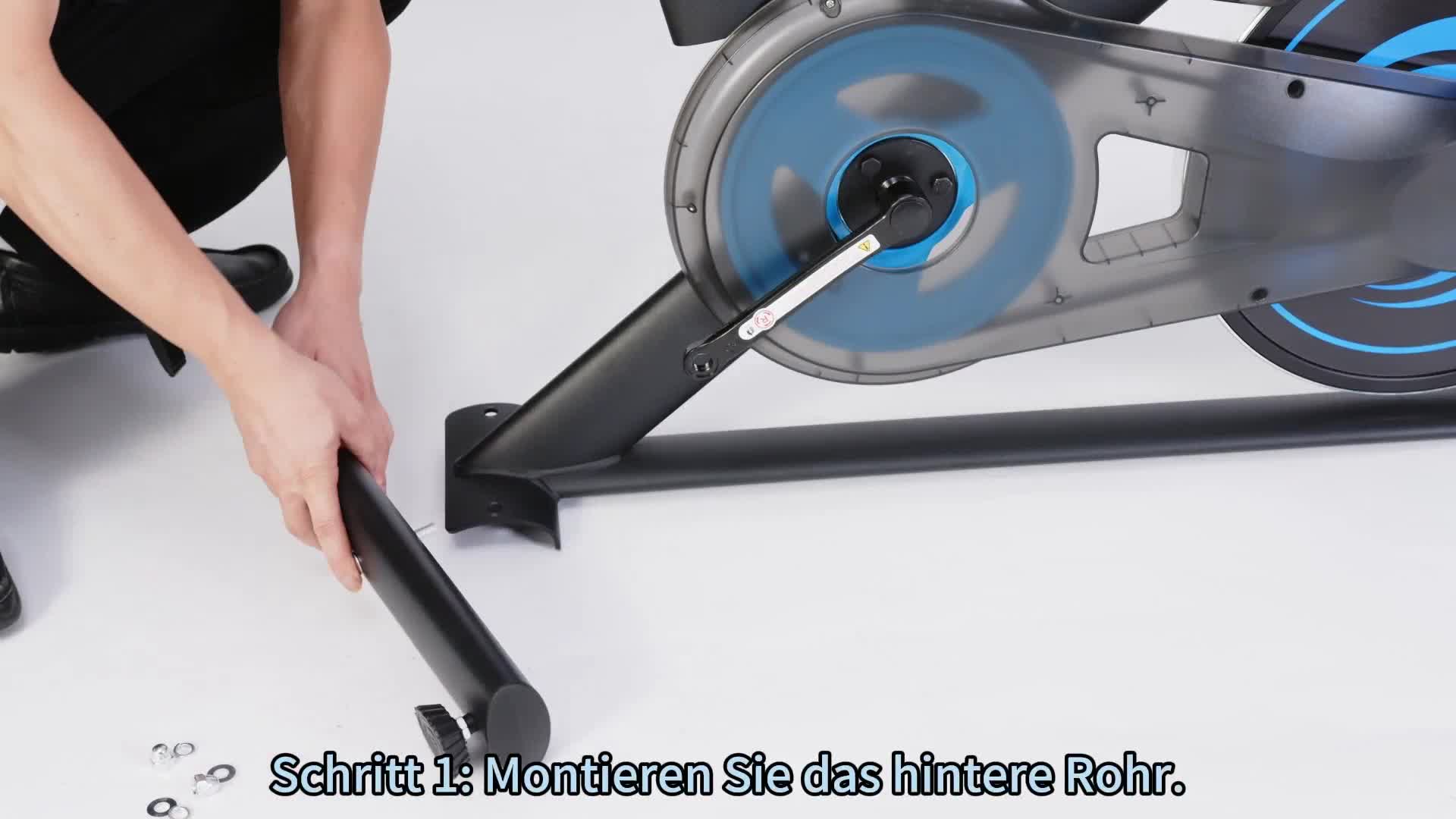 Wenoker Heimtrainer Fahrrad mit App,Leises Ergometer Produktbild-Vorschau 7