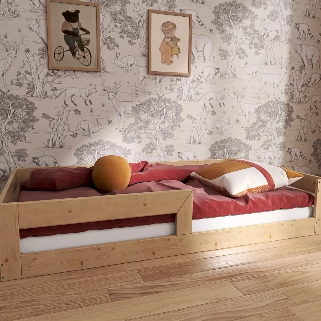 NeedSleep Letto basso per bambini Montessori 80x160 cm Anteprima dell’immagine prodotto 7