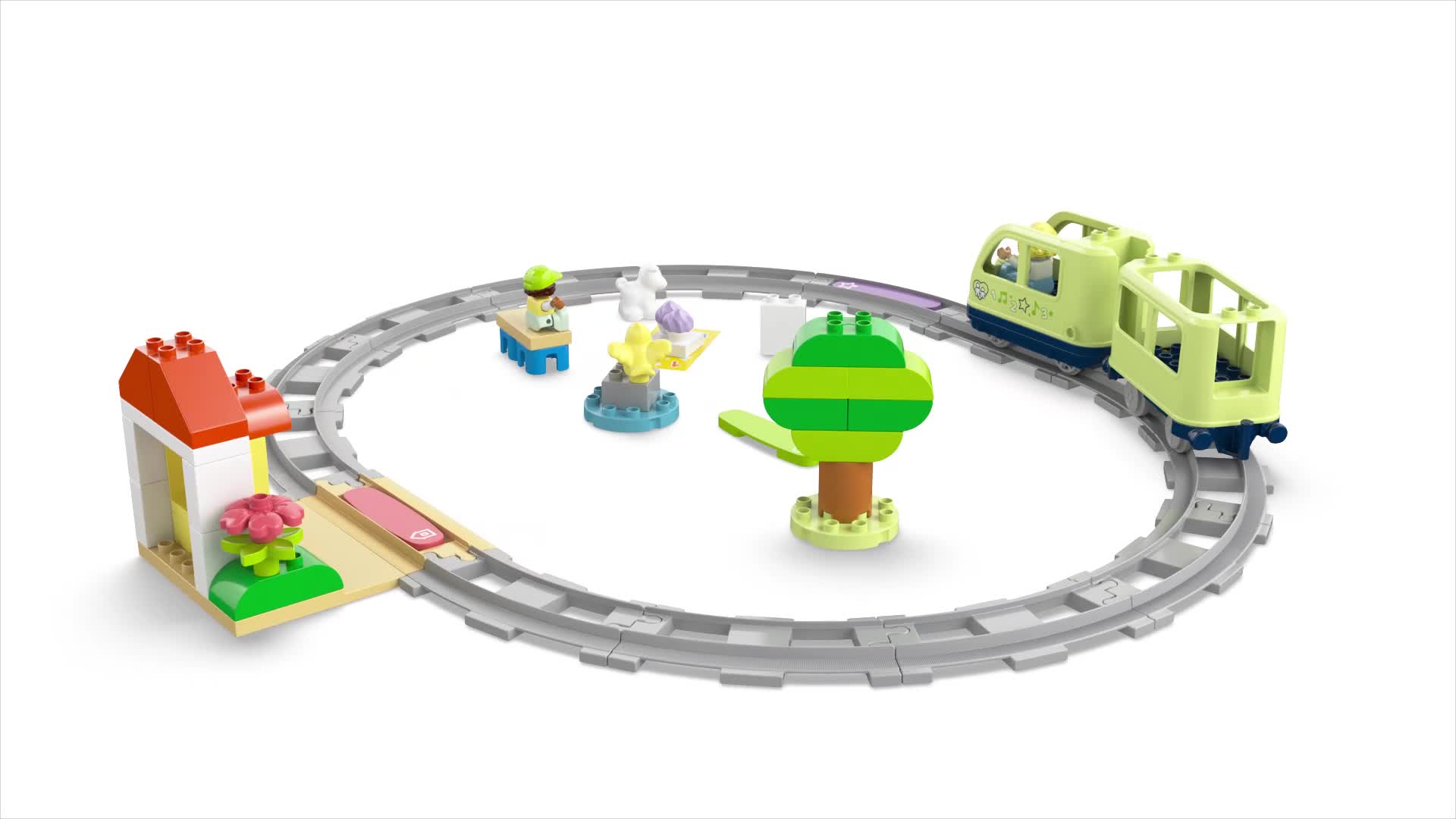 LEGO DUPLO Interaktive Abenteuer-Eisenbahn - Lernspielzeug Produktbild-Vorschau 7