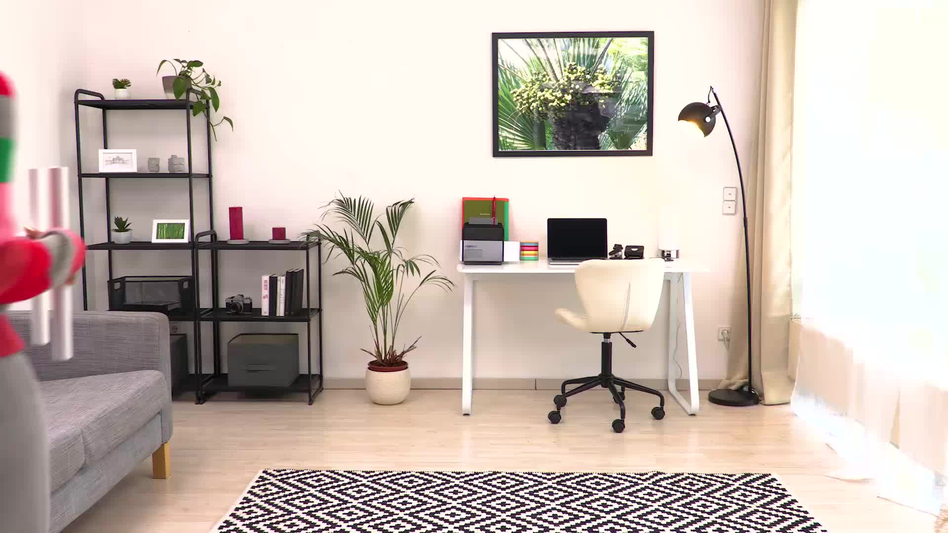 Relaxdays Blumenständer Bambus, individuell verstellbar, Produktbild-Vorschau 7