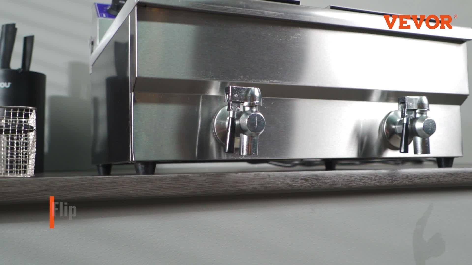 VEVOR kommerzielle Fritteuse, elektrische 3 kW Produktbild-Vorschau 7