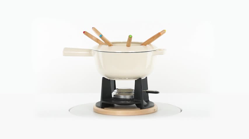 Mahlzeit 13-teiliges Gusseisen Fondue Set für 6 Personen, 2 Produktbild-Vorschau 7