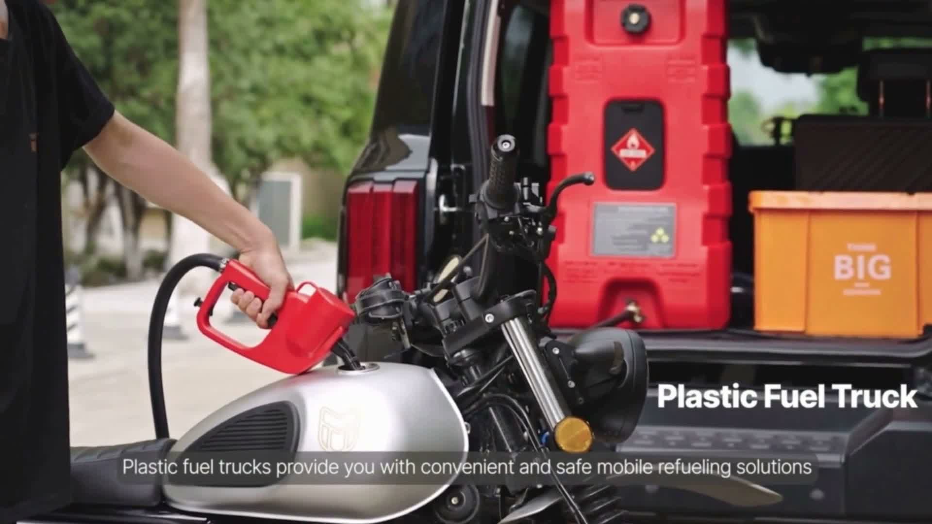 SucceBuy Kraftstofftrolley Kanister 56,78L mit Schwerkraft- Produktbild-Vorschau 7