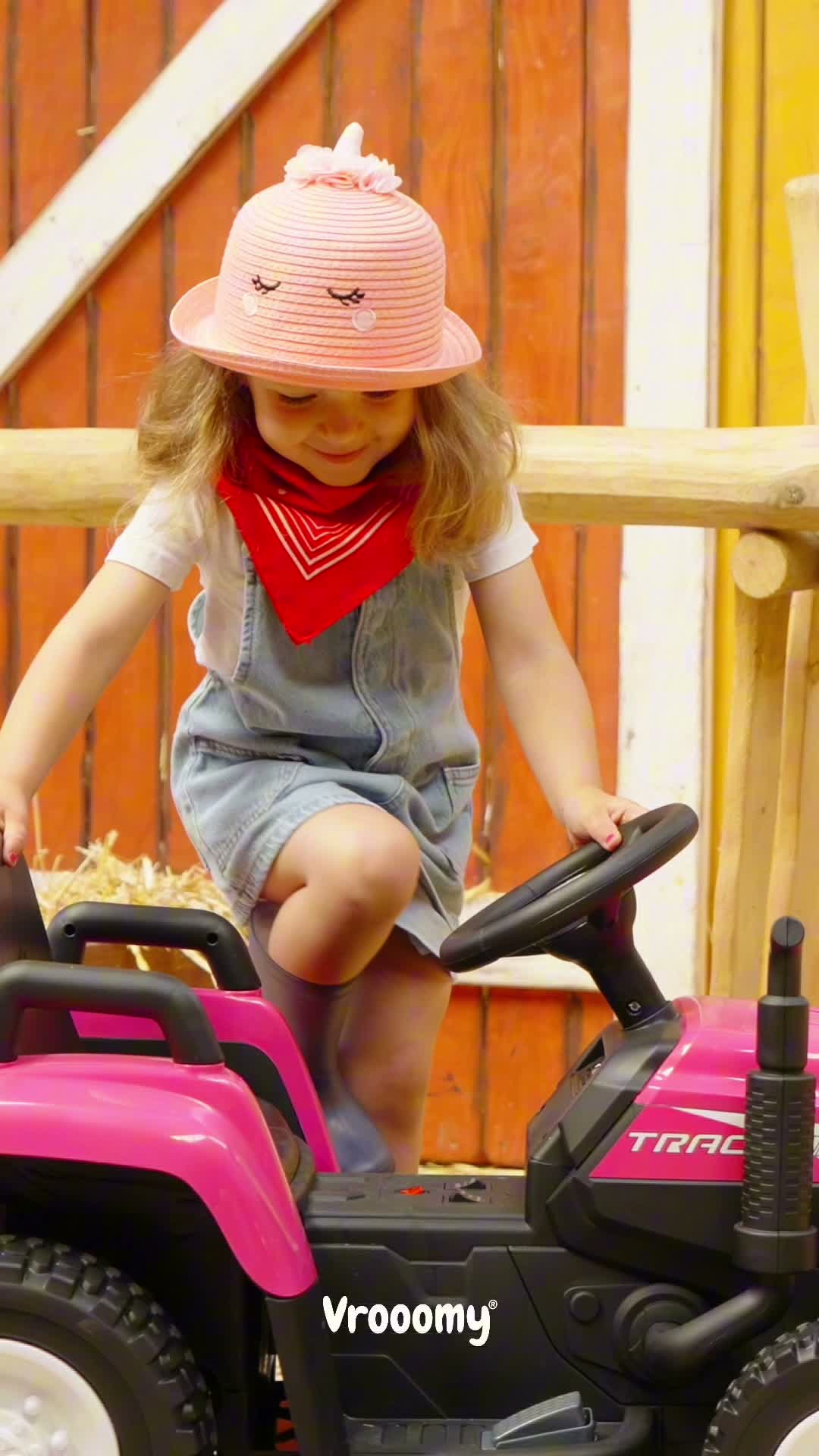 Elektro-Traktor für Kinder 12V (2–5 Jahre) – Offroad Produktbild-Vorschau 7