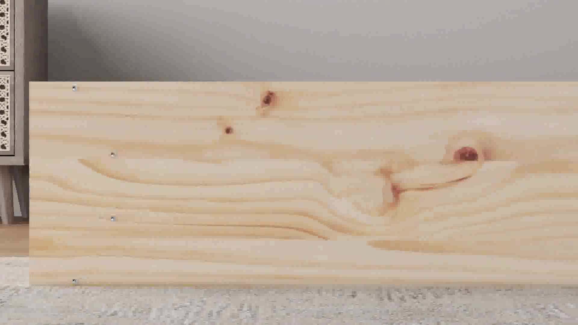 vidaXL Massivholzbett 140x200 cm Produktbild-Vorschau 7